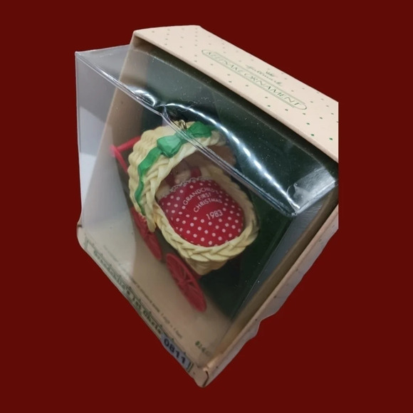 Hallmark grandchild first christmas ornaments set of 2 - Picture 4 of 5